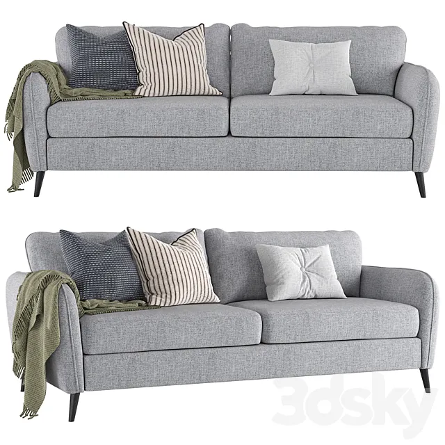 Sofa bed Copenhagen 3ds Max