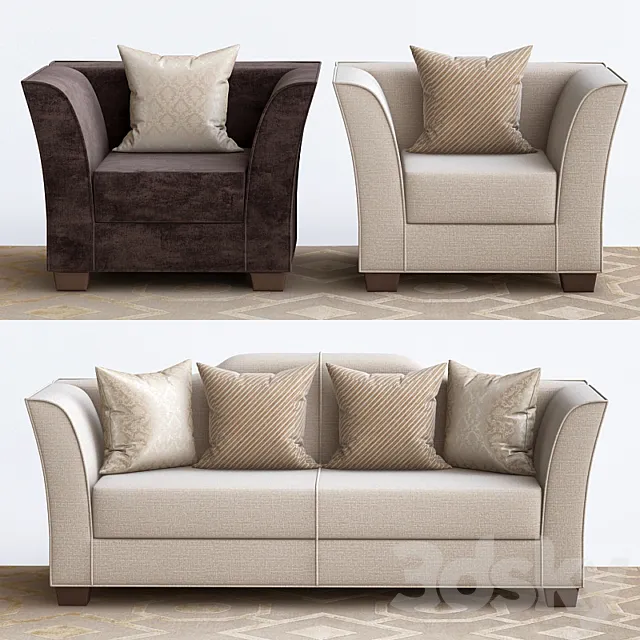 Sofa bed for children Dolfi 3ds Max