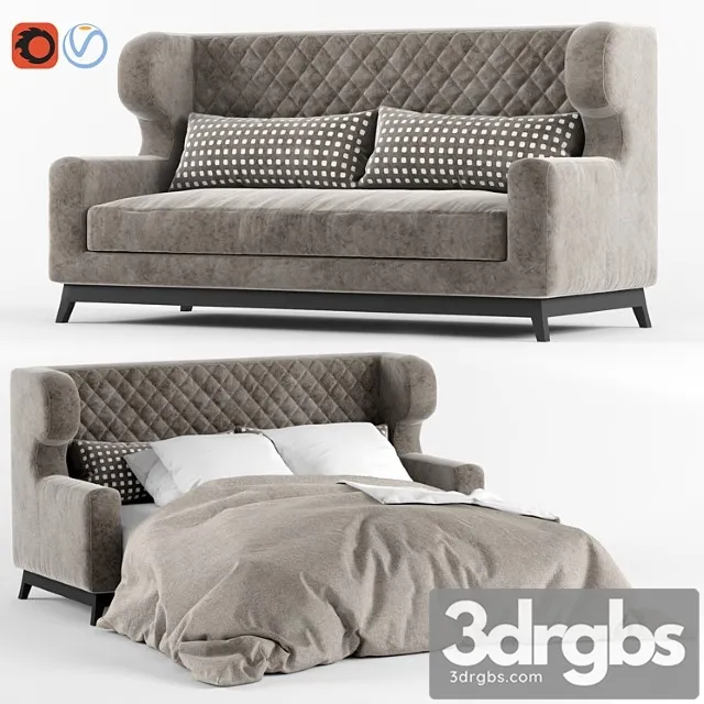 Sofa Bed Milano Morgan 3dsmax Download