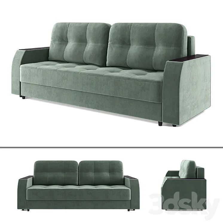 “Sofa bed “”New York””” 3DS Max