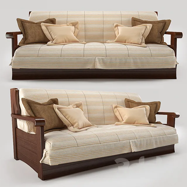 Sofa Bed Prestige Suite 3DS Max Model