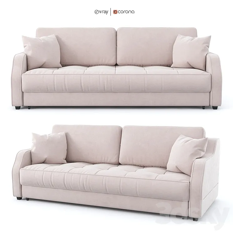 “Sofa – bed “”Rolf” 3DS Max