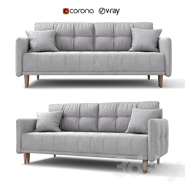 Sofa – bed “Tadeusz 3ds Max