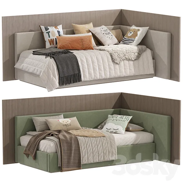 Sofa bed Woodnotes 313 3ds Max