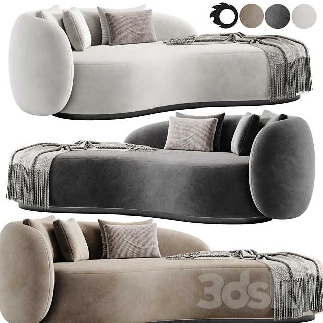 Sofa Bernd By Eichholtz 3ds Max