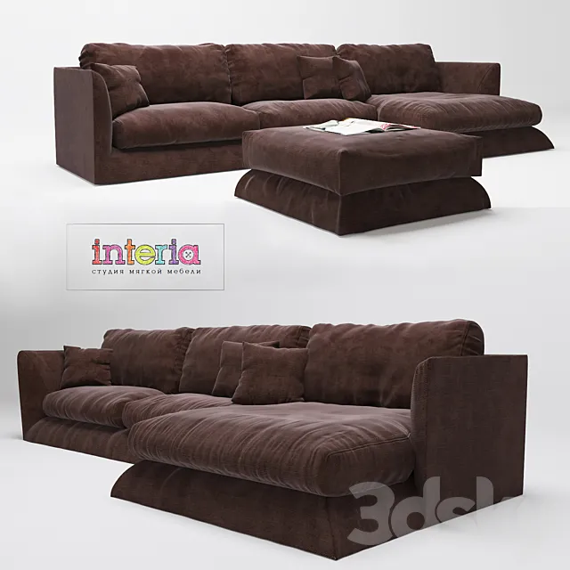 Sofa Bernini 3ds Max