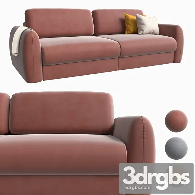 Sofa Biani Velvet Terra 3dsmax Download
