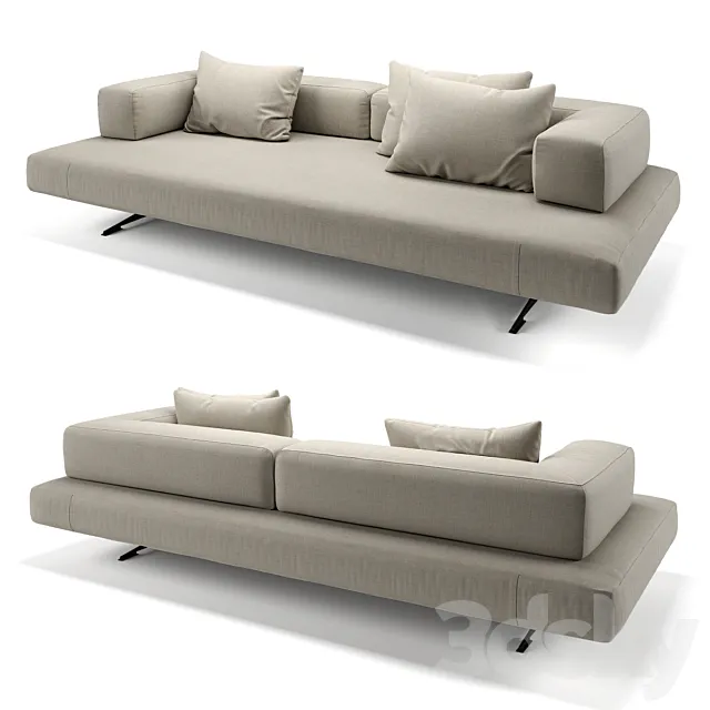 Sofa big base 3ds Max