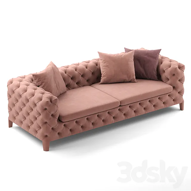 Sofa Blanche Raffaello 3ds Max