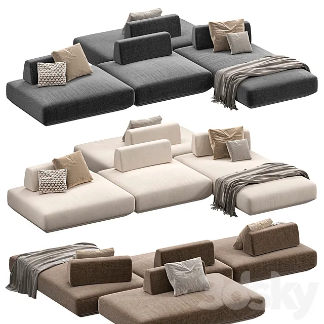 Sofa Boca Tommy sofa 1 3ds Max