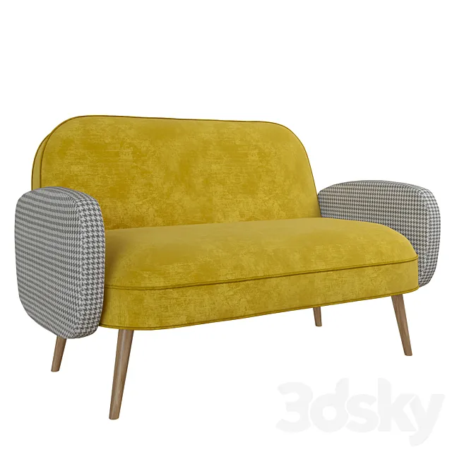 Sofa Bordo 3ds Max