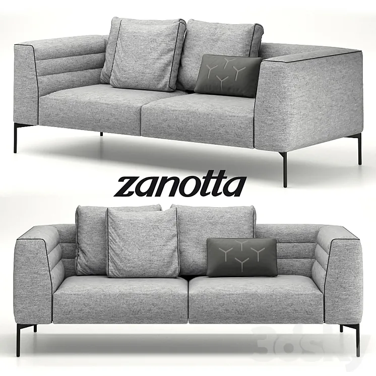 Sofa Botero by Zanotta 3DS Max