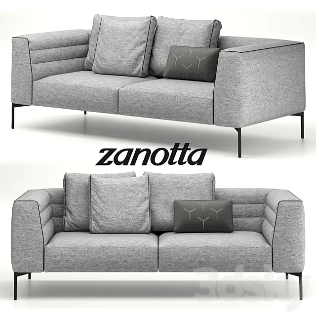 Sofa Botero by Zanotta 3DSMax File