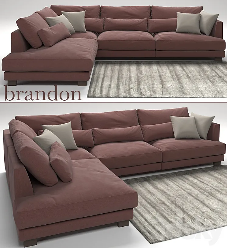 Sofa Brandon 3DS Max