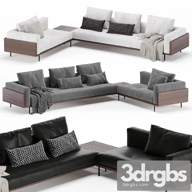 Sofa brasilia minotti 2 3dsmax Download