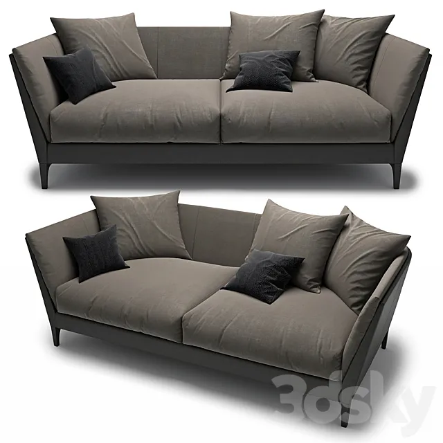 Sofa Bretagne Poltrona Frau 3ds Max
