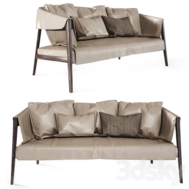Sofa Burton from Frigerio 3ds Max
