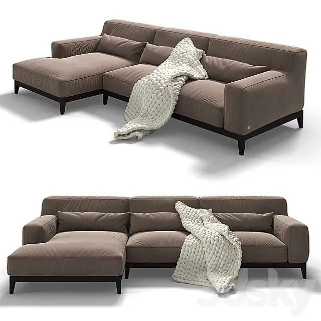 Sofa Busnelli Swing 2 3DSMax File