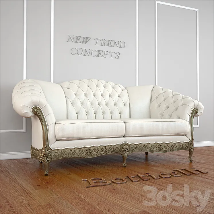 Sofa by BOTTICELLI NEW TREND CONCEPTS 3DS Max