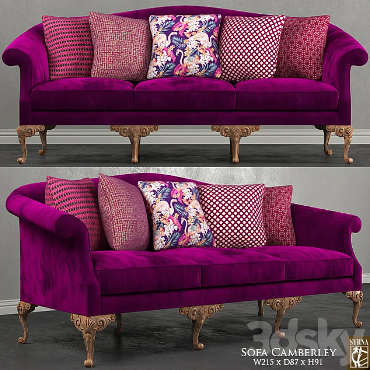 Sofa Camberley 3DS Max