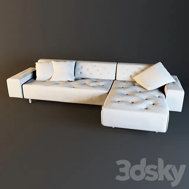 sofa CHANCE 3dsMax Model