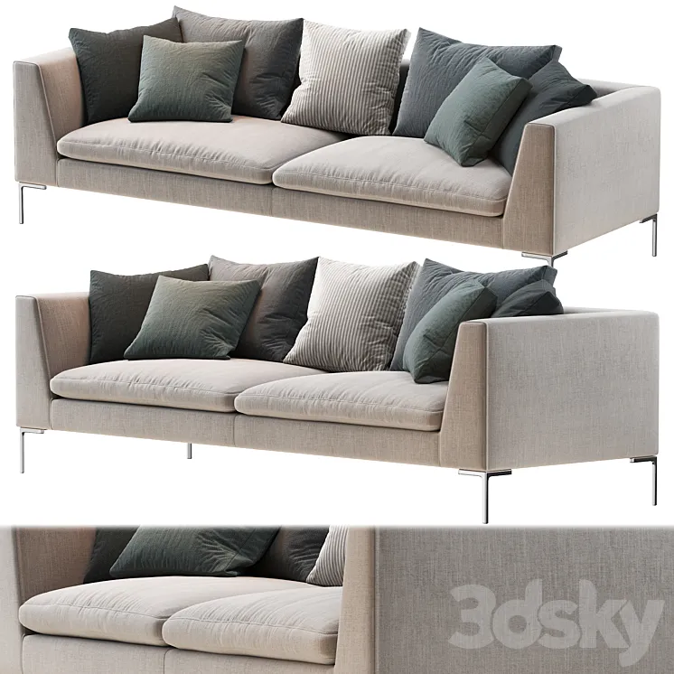 Sofa Charles 3DS Max