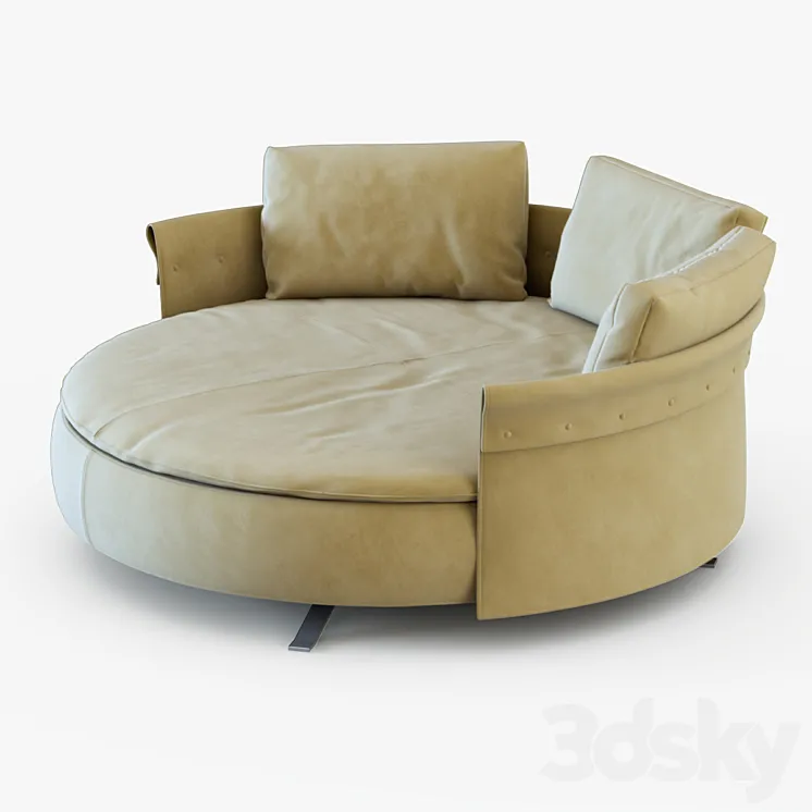 Sofa Charme-Longhi 3DS Max