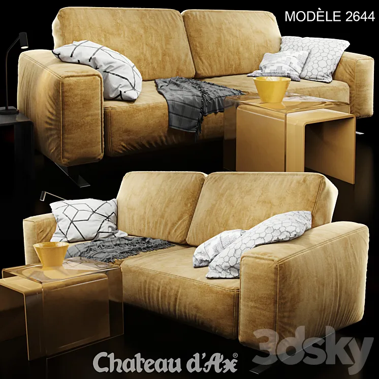 Sofa Chateau Dax 2644 3DS Max