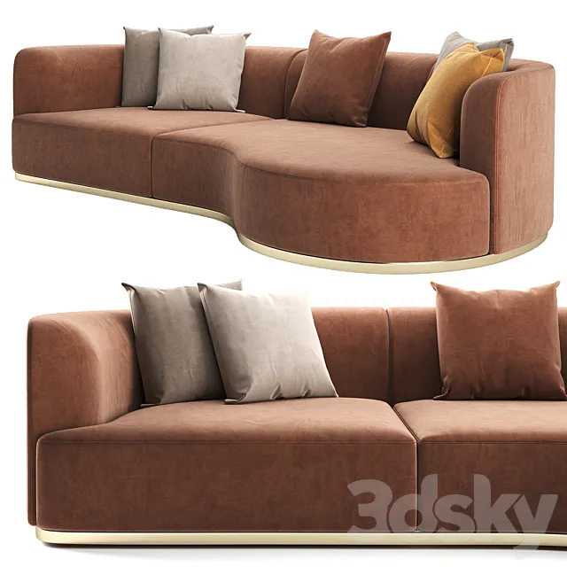 Sofa CHLOE by DOMKAPA 3ds Max