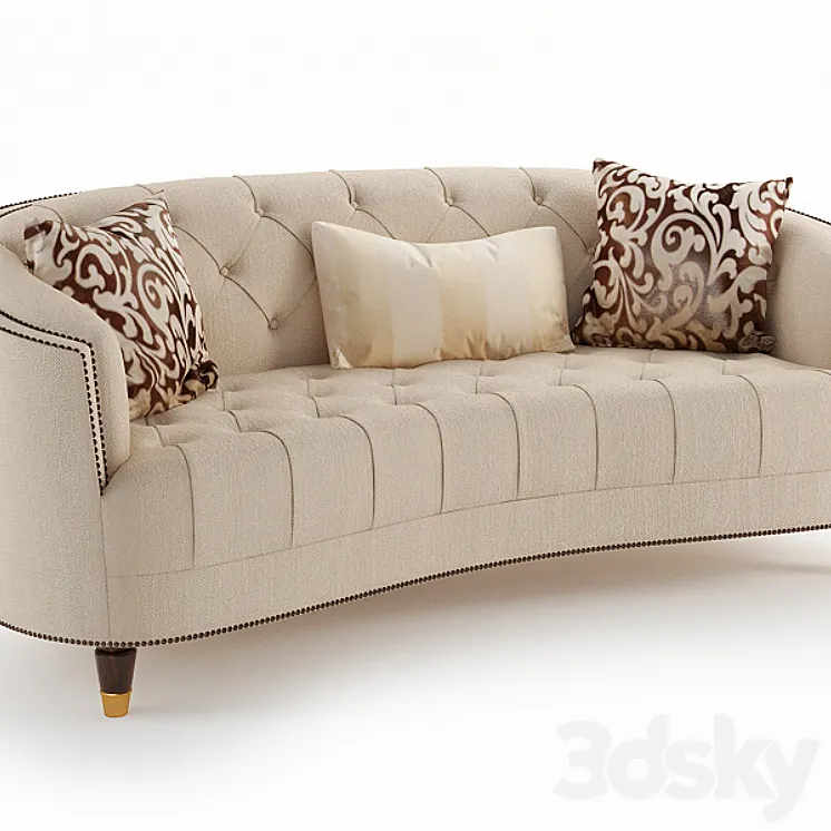 Sofa Classic Elegance 3DS Max