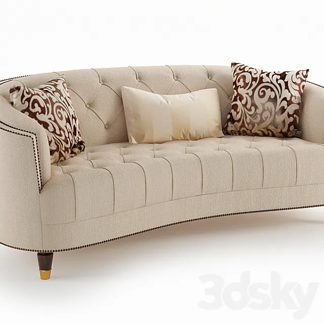 Sofa Classic Elegance 3DSMax File