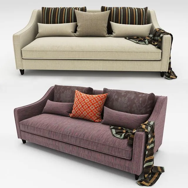 Sofa collection 12 3dsMax Model