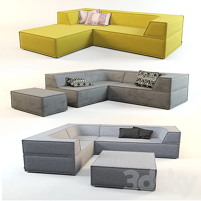 Sofa COR Trio 3DS Max Model