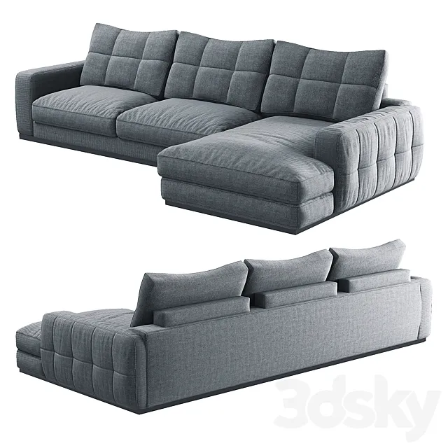 Sofa corner Alicante Individual by Blest 3ds Max