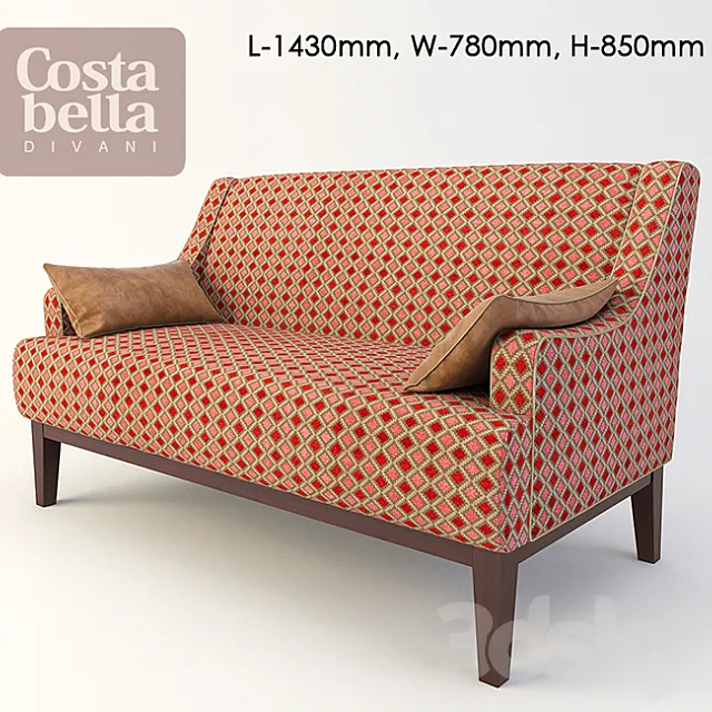 Sofa Costa Bella Alice 3DSMax File