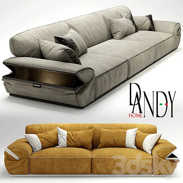 Sofa Dandy Sofa mod Limousine 3DSMax File