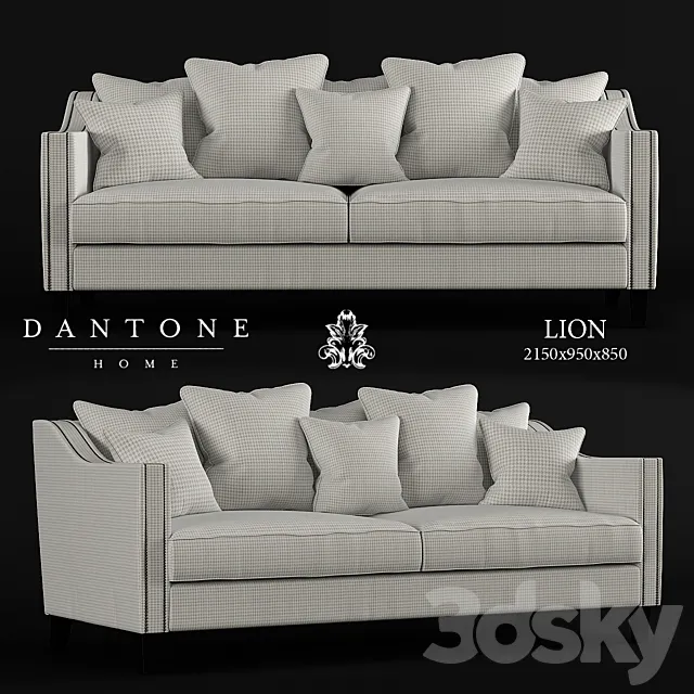 Sofa Dantone Lion 3ds Max
