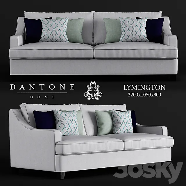 Sofa dantone lymington 3DS Max Model