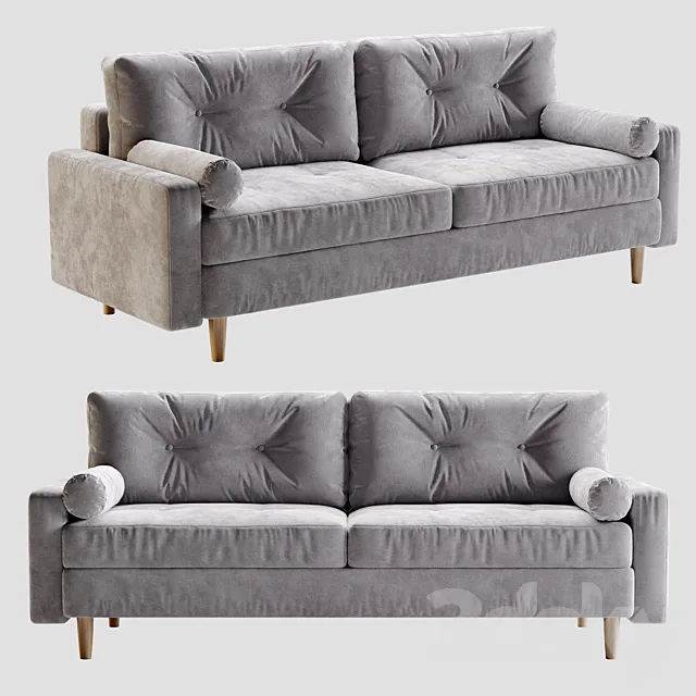 Sofa Deans Sherst Gray 3ds Max