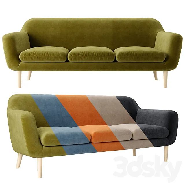 Sofa Denmark 3ds Max