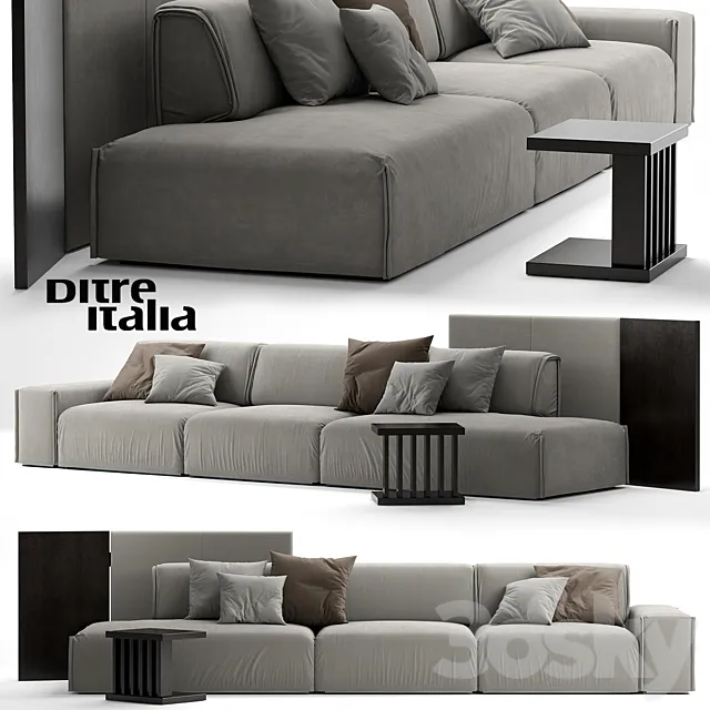 Sofa ditreitalia monolith 3DS Max Model