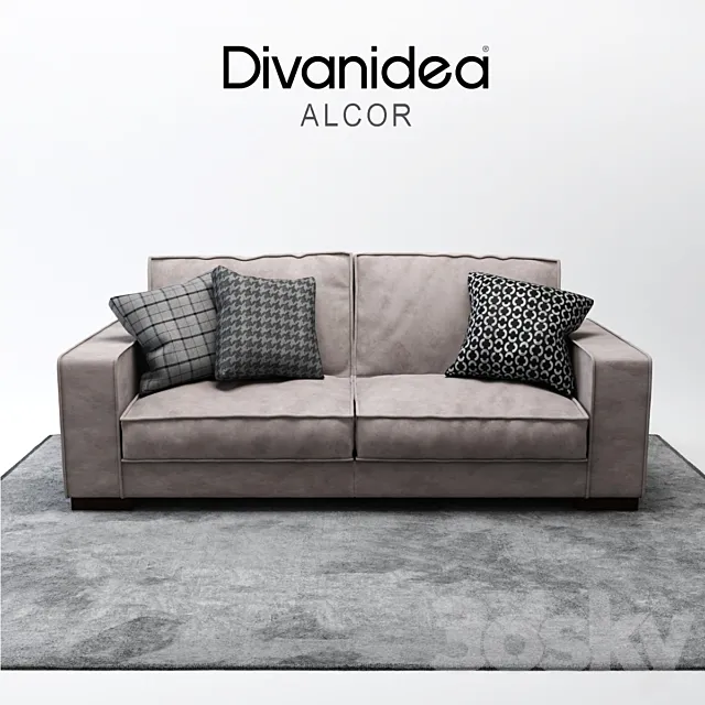 Sofa Divanidea Alcor 3DSMax File