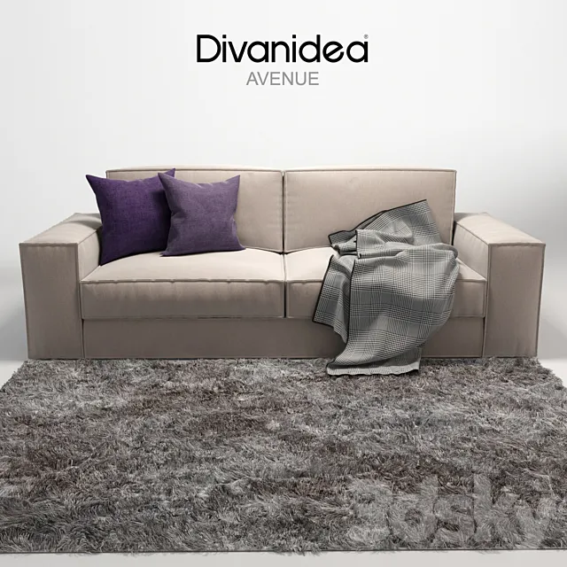 Sofa Divanidea AVENUE 3DSMax File