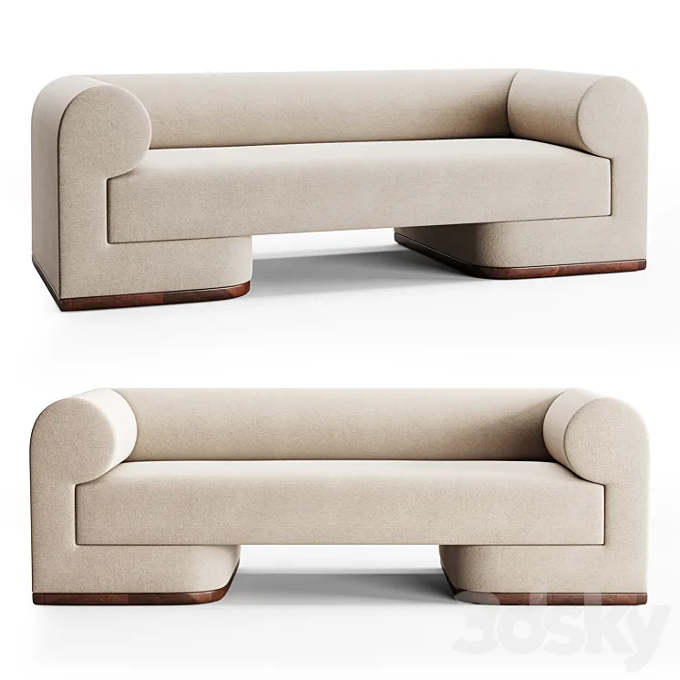 Sofa Dmitriy Co Dahlem sofa 3DS Max