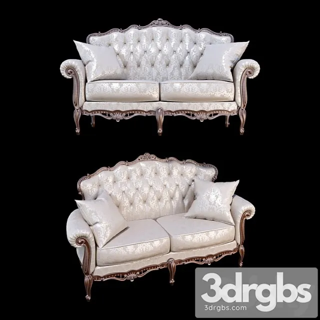 Sofa double angelo cappellini austen 2 3dsmax Download