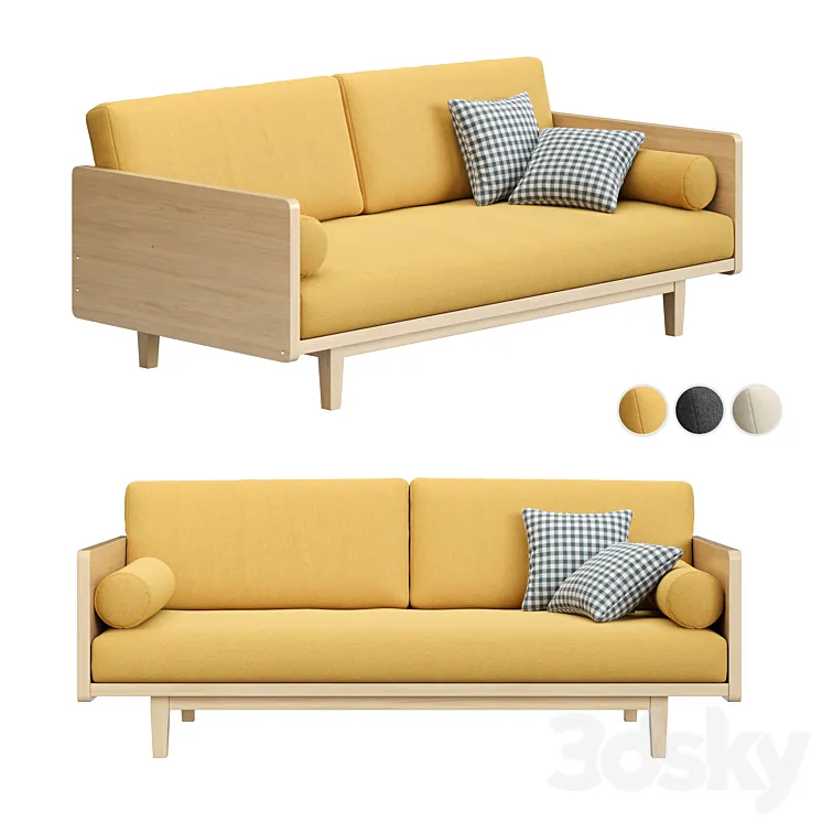 Sofa Dwalin from ARSKO 3DS Max
