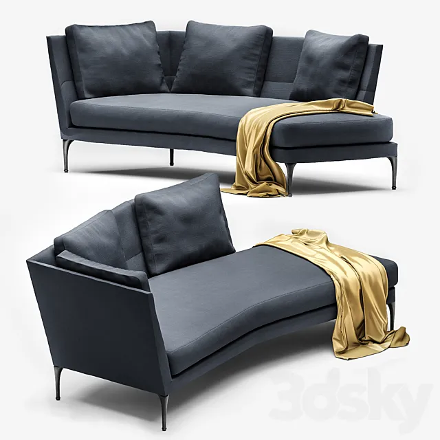 Sofa edouard 3ds Max