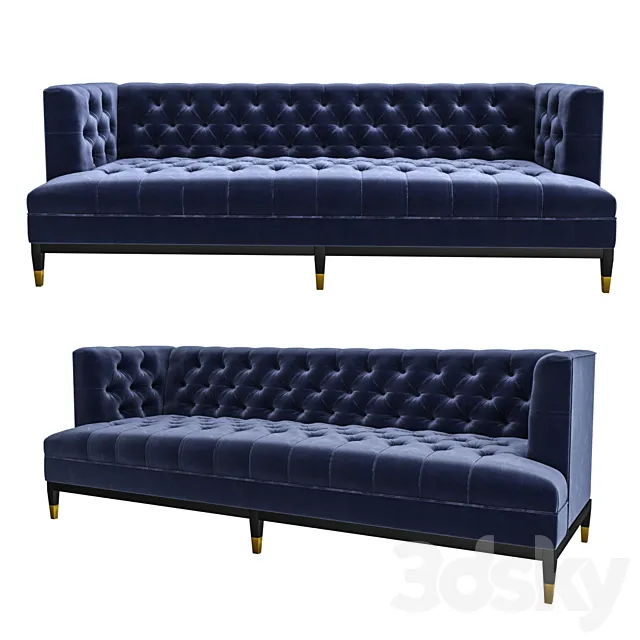 SOFA EICHHOLTZ 112188 CASTELLE 3DS Max Model