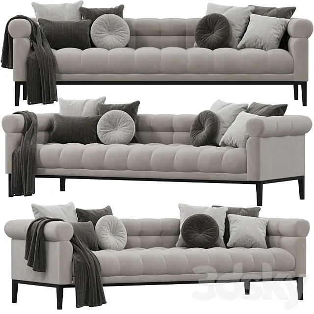 Sofa Eichholtz Aurelio 3DS Max Model
