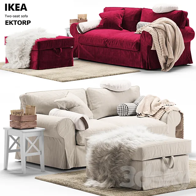 Sofa EKTORP Ikea _ Sofa EKTORP Ikea 3DSMax File